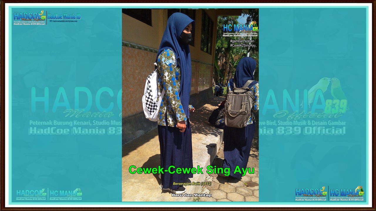 Gambar Soloan Spektakuler – Gambar SMA Soloan Spektakuler Cover Batik 18-20