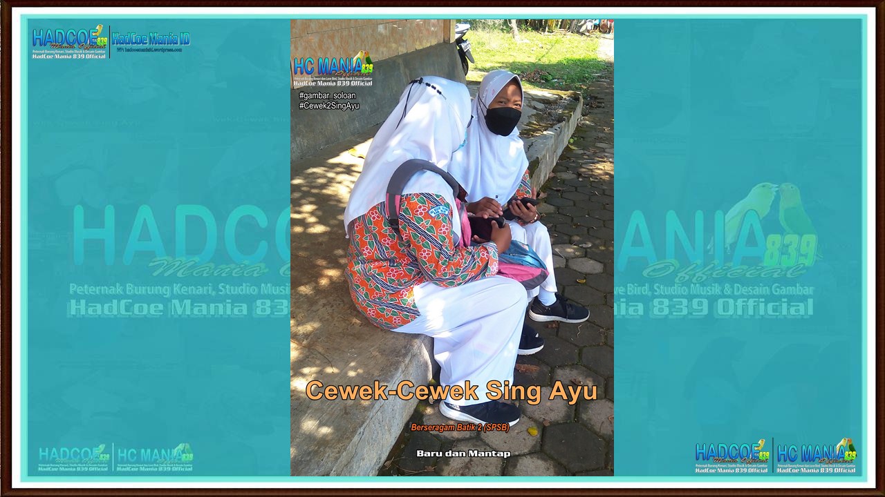 Gambar Soloan Spektakuler – Gambar SMA Soloan Spektakuler Cover Batik 2 4-20