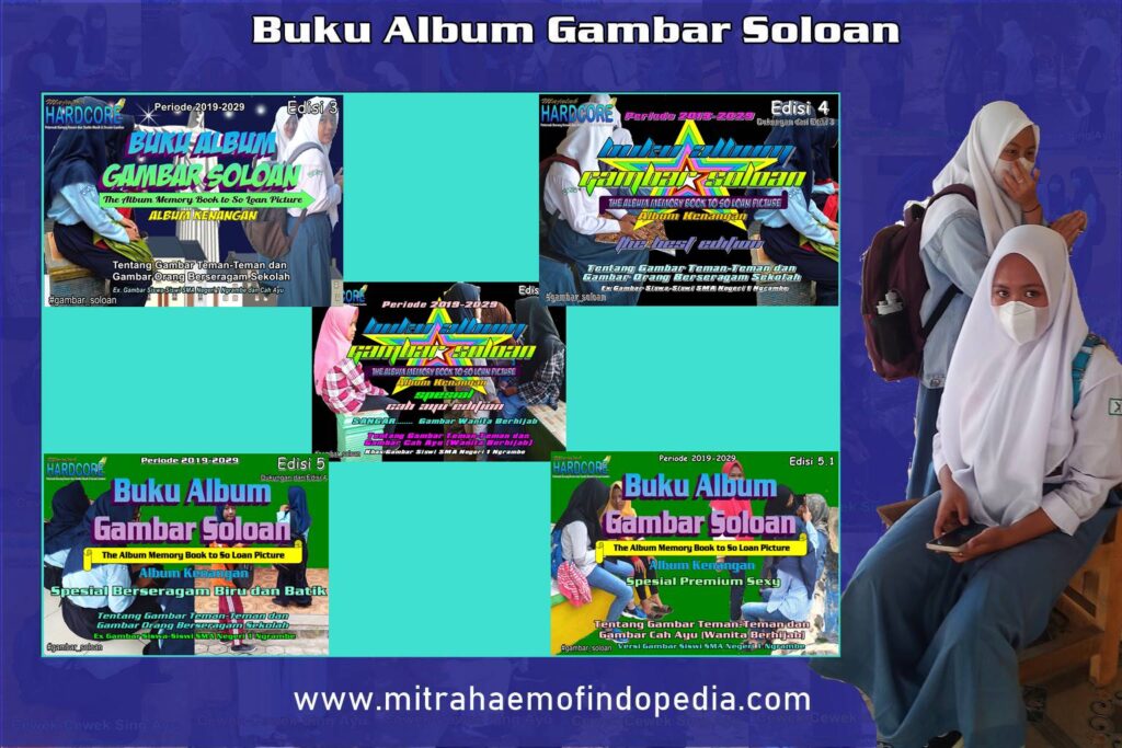 Buku Album Gambar Soloan Edisi 3-5 2018-2019 – Bonus Gambar SMA Soloan Spektakuler Cover Putih Abu-Abu