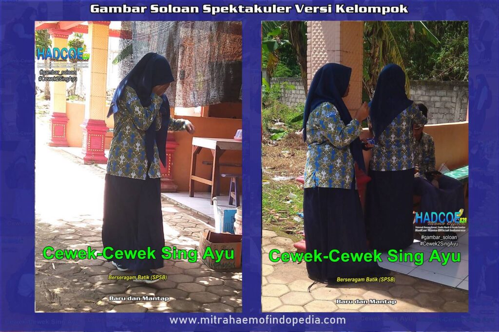 Gambar Soloan Spektakuler Versi Kelompok – Gambar SMA Soloan Spektakuler Cover Batik SPSB 16-18 34 A
