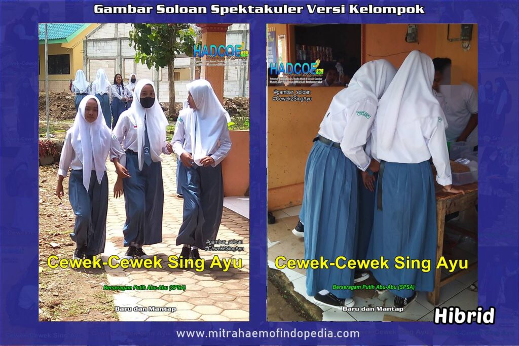 Gambar Soloan Spektakuler Versi Kelompok – Gambar SMA Soloan Spektakuler Cover Putih Abu-Abu SPSA 24-32