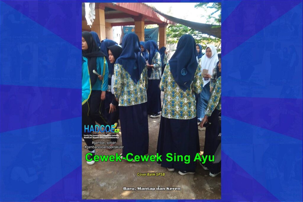 Gambar Soloan Spektakuler – Gambar SMA Soloan Spektakuler Cover Batik SPSB Lawas 58 A
