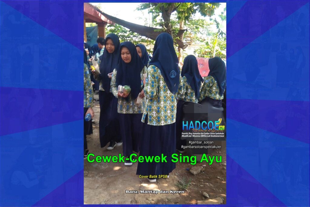 Gambar Soloan Spektakuler – Gambar SMA Soloan Spektakuler Cover Batik SPSB Lawas 58 A