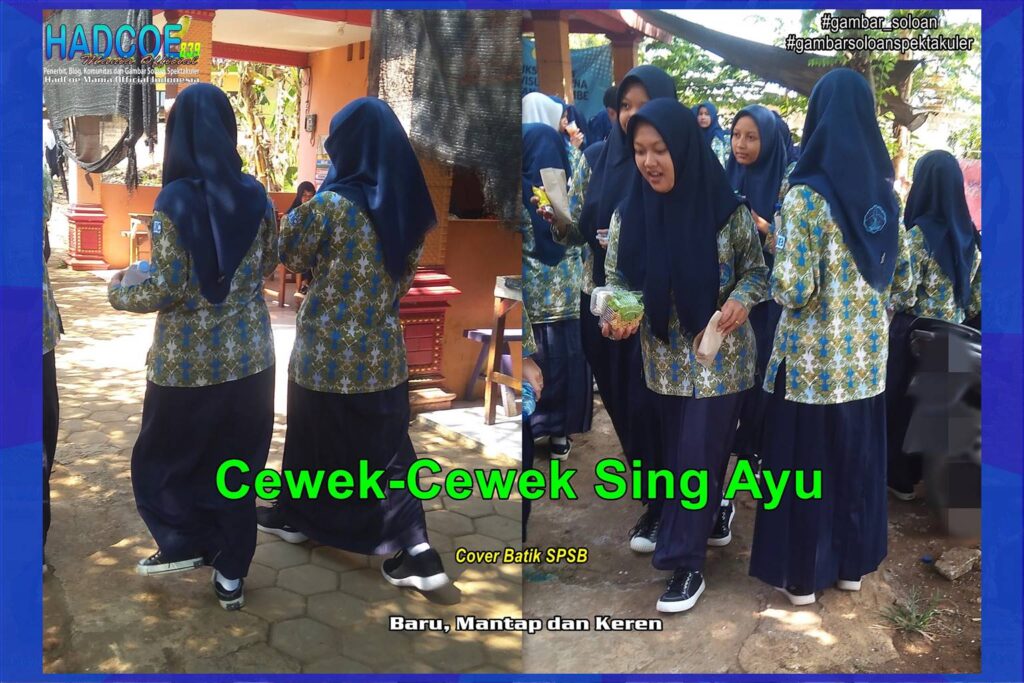 Gambar Soloan Spektakuler – Gambar SMA Soloan Spektakuler Cover Batik SPSB Lawas 58 A