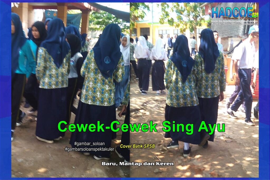 Gambar Soloan Spektakuler – Gambar SMA Soloan Spektakuler Cover Batik SPSB Lawas 58 A