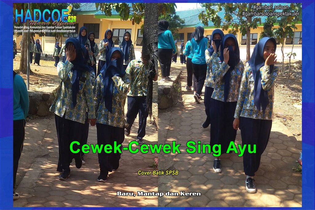 Gambar Soloan Spektakuler – Gambar SMA Soloan Spektakuler Cover Batik SPSB Lawas 58 A