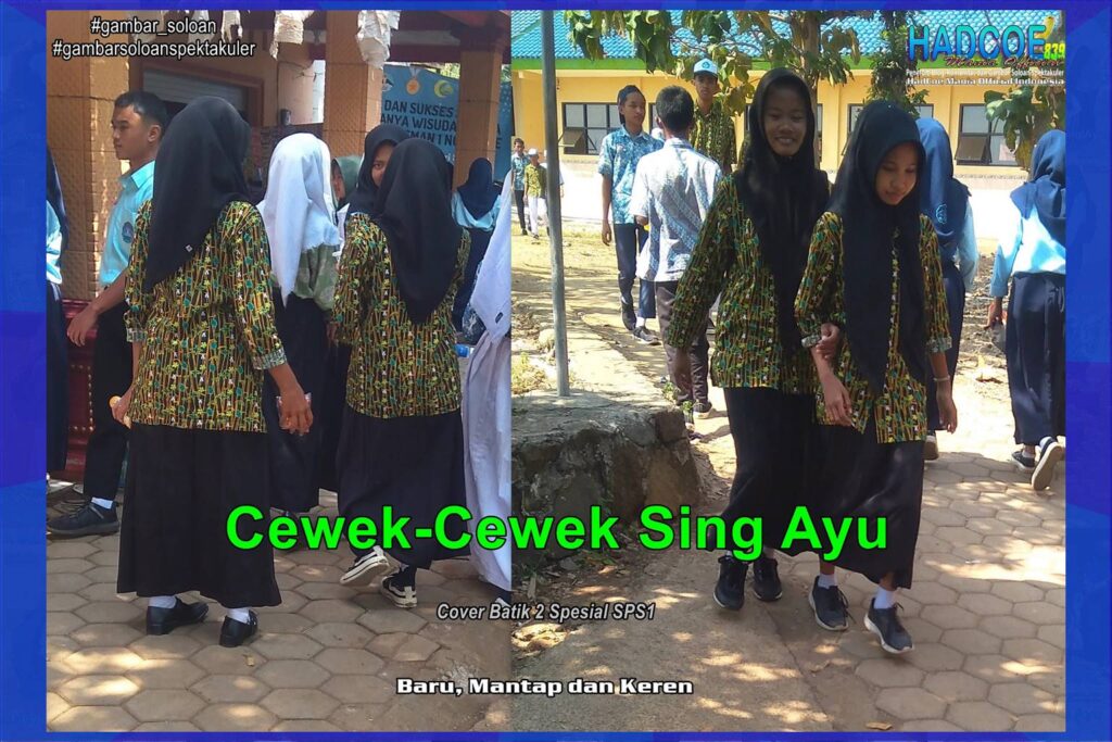 Gambar Soloan Spektakuler – Gambar SMA Soloan Spektakuler Cover Batik 2 Spesial SPS1 V2 59 B