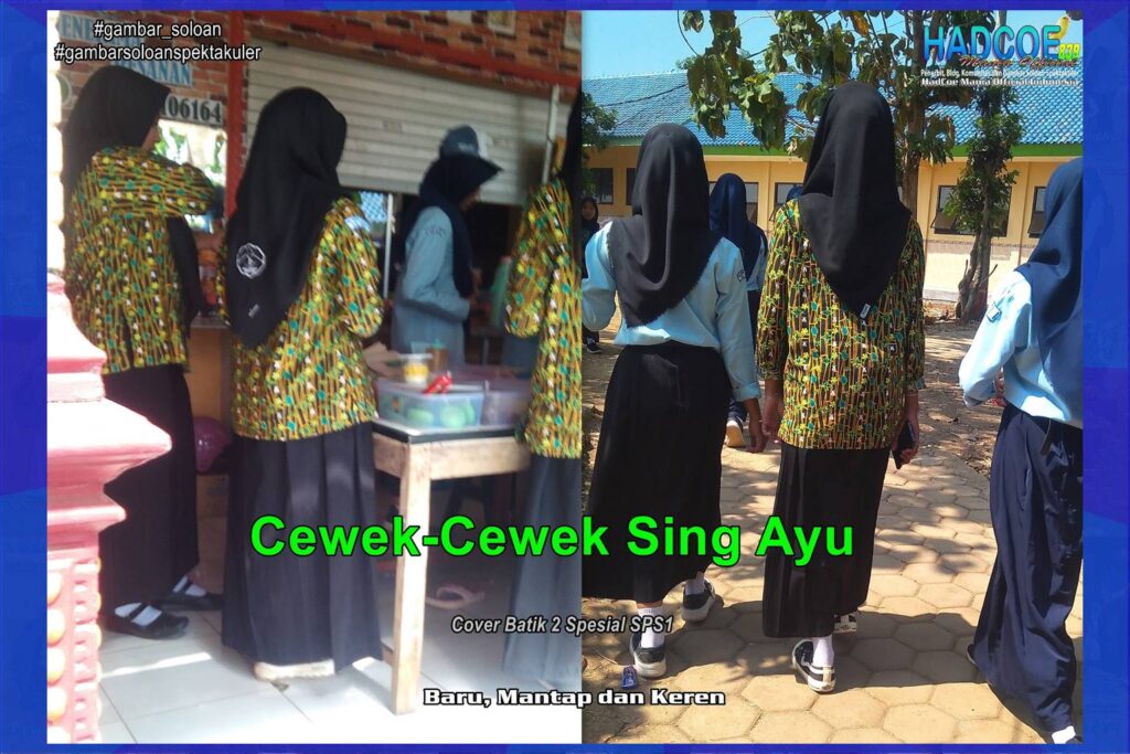 Gambar Soloan Spektakuler – Gambar SMA Soloan Spektakuler Cover Batik 2 Spesial Ft Biru Hitam SPS1 59 B