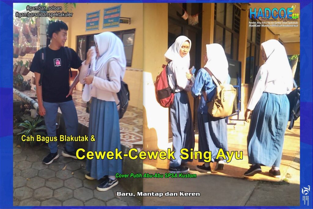 Gambar Soloan Spektakuler – Gambar SMA Soloan Spektakuler Cover Putih Abu-Abu SPSA Kustom 60 A