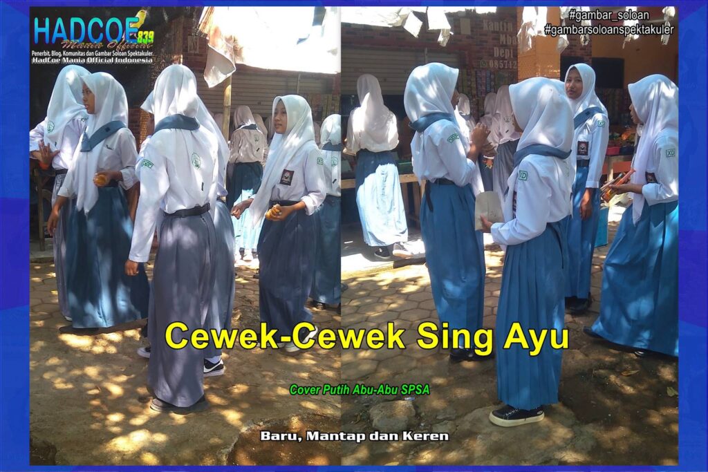 Gambar Soloan Spektakuler – Gambar SMA Soloan Spektakuler Cover Putih Abu-Abu SPSA 62 A