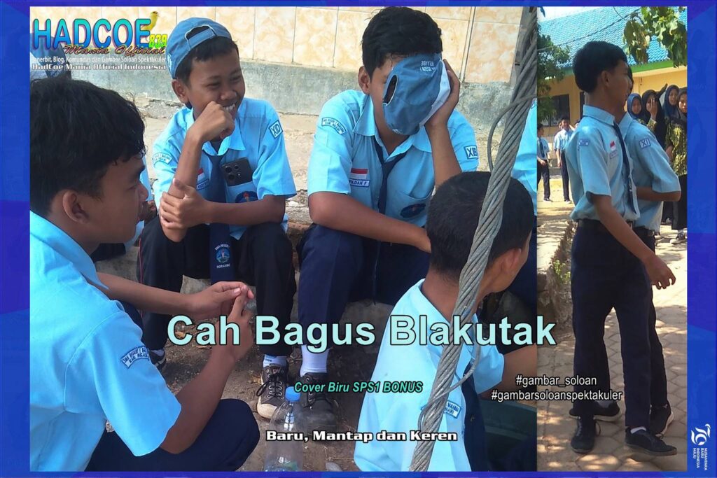 Gambar Soloan Spektakuler – Gambar SMA Soloan Spektakuler Cover Biru SPS1 Bonus ED59 60 A