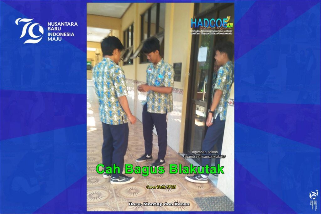 Gambar Soloan Spektakuler – Gambar SMA Soloan Spektakuler Cover Batik SPSB Lawas 60 A