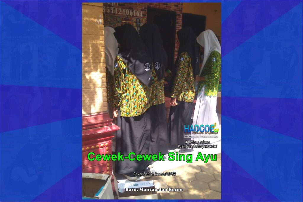 Gambar Soloan Spektakuler – Gambar SMA Soloan Spektakuler Cover Batik 2 Spesial SPS2 63 B