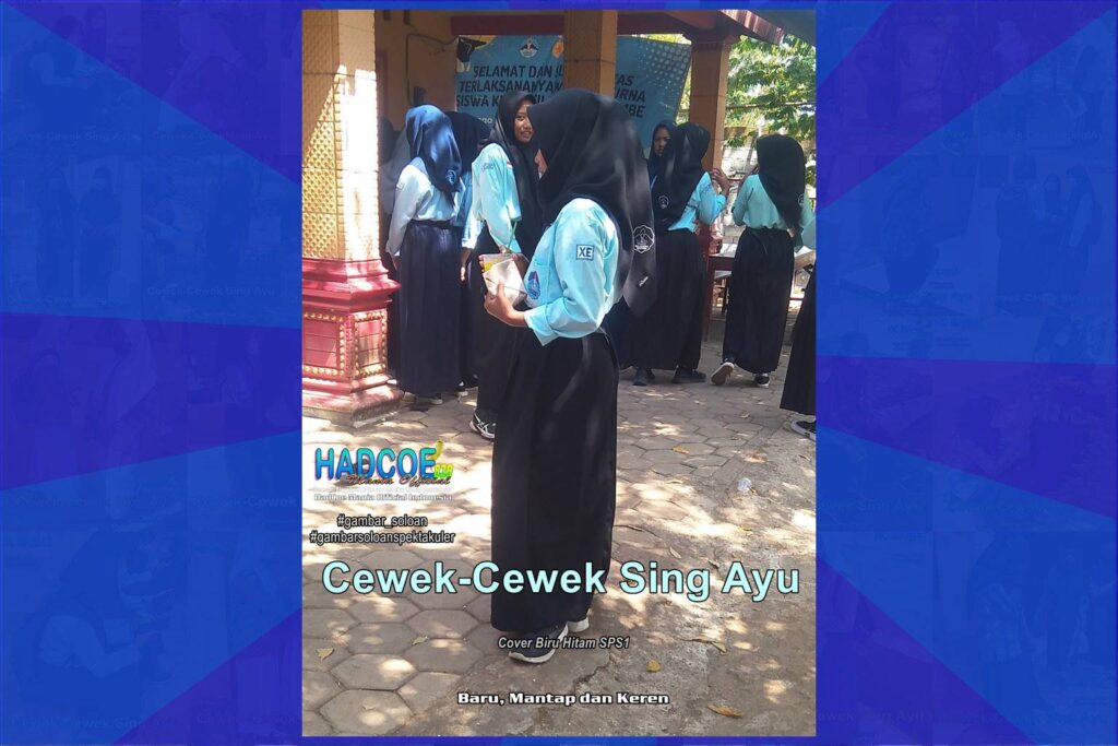 Gambar Soloan Spektakuler – Gambar SMA Soloan Spektakuler Cover Biru Hitam SPS1 63 B