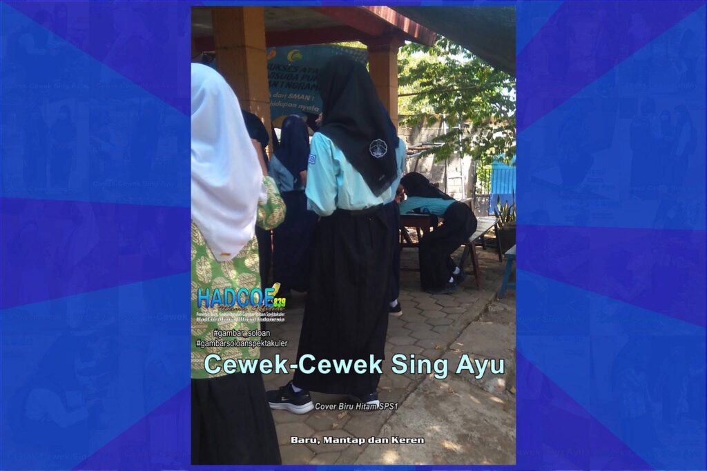 Gambar Soloan Spektakuler – Gambar SMA Soloan Spektakuler Cover Biru Hitam SPS1 63 B