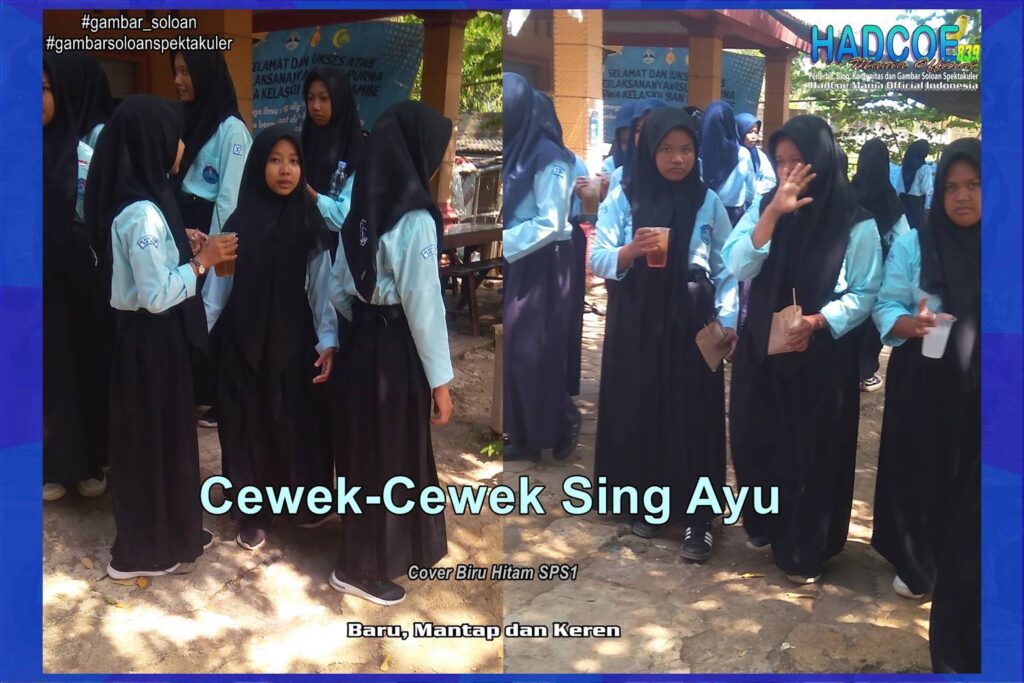 Gambar Soloan Spektakuler – Gambar SMA Soloan Spektakuler Cover Biru Hitam SPS1 63 B