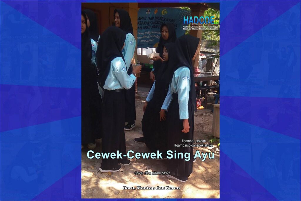 Gambar Soloan Spektakuler – Gambar SMA Soloan Spektakuler Cover Biru Hitam SPS1 63 B
