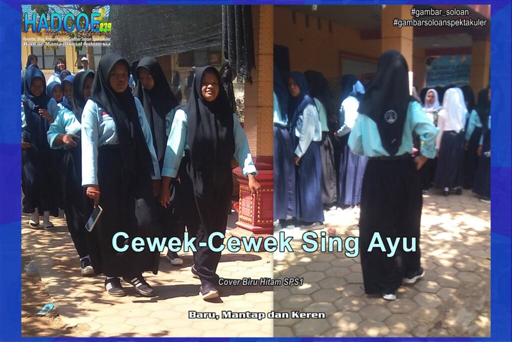 Gambar Soloan Spektakuler – Gambar SMA Soloan Spektakuler Cover Biru Hitam SPS1 63 B