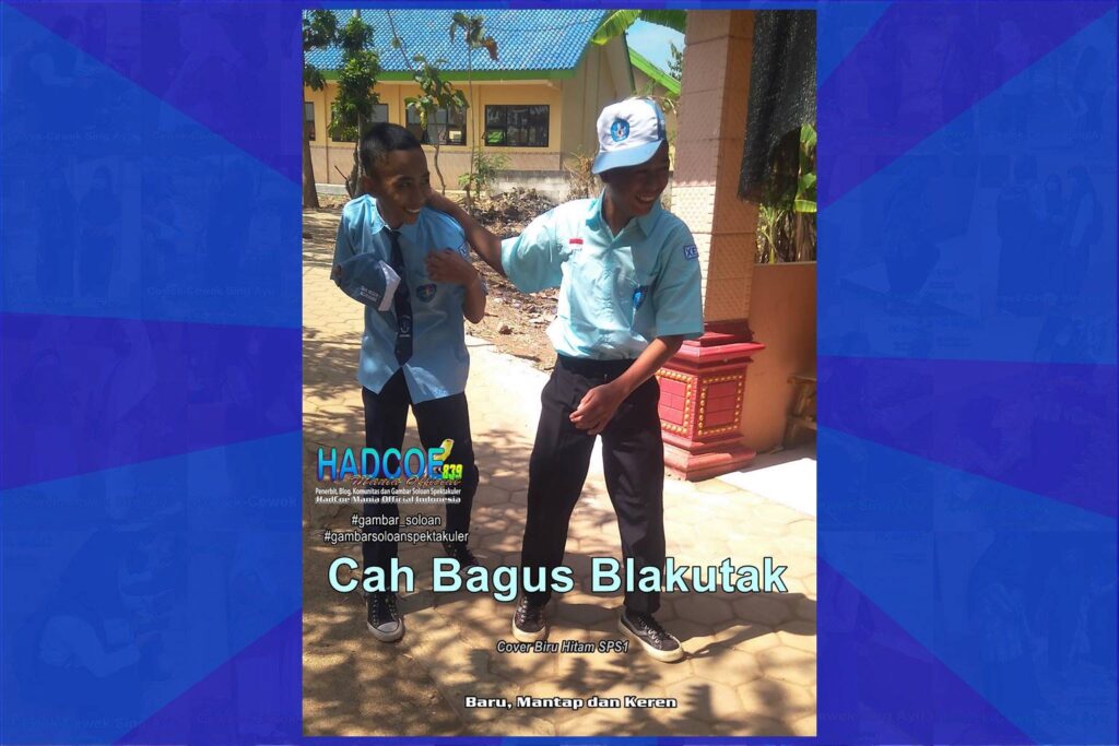 Gambar Soloan Spektakuler – Gambar SMA Soloan Spektakuler Cover Biru Hitam SPS1 63 B