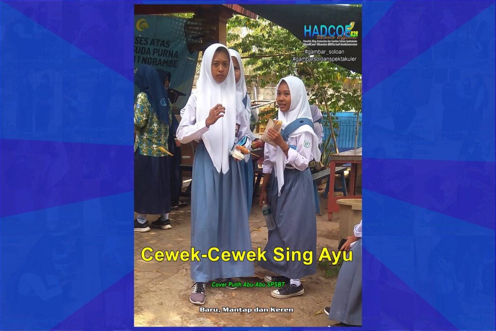 Gambar Soloan Spektakuler – Gambar SMA Soloan Spektakuler Cover Putih Abu-Abu SPSBT 64 A