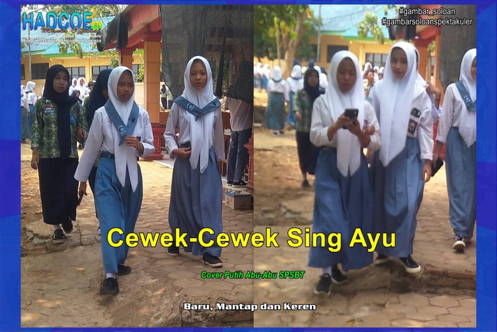 Gambar Soloan Spektakuler – Gambar SMA Soloan Spektakuler Cover Putih Abu-Abu SPSBT 64 A