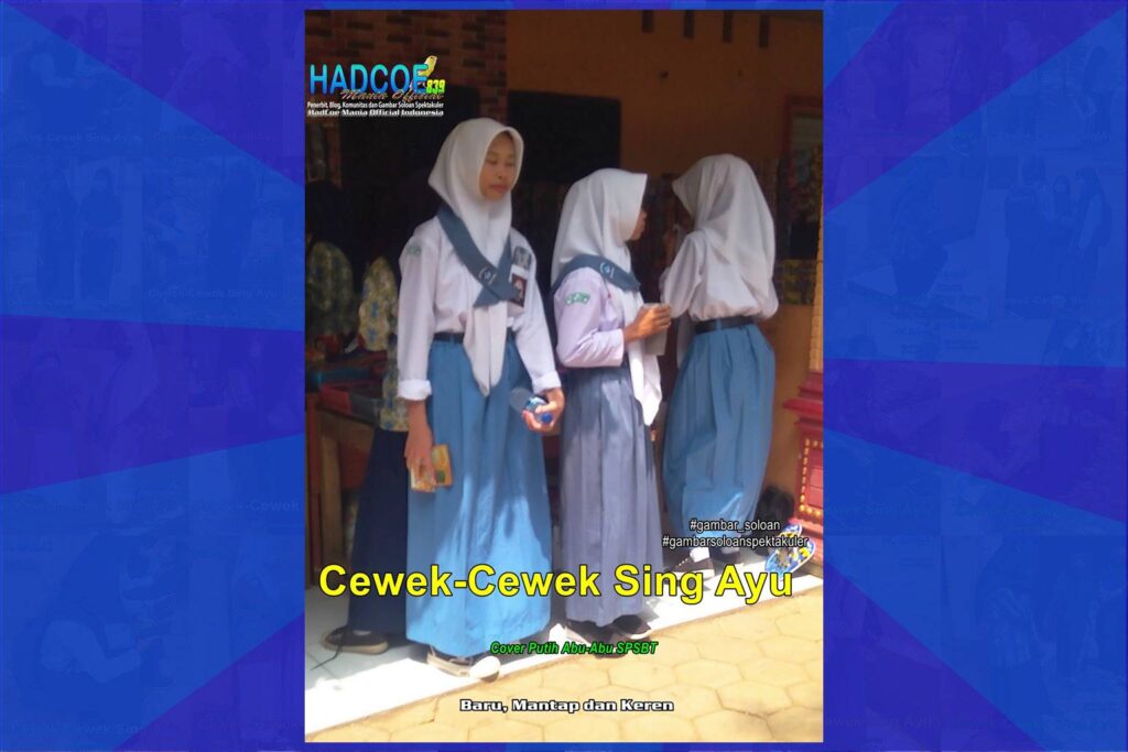 Gambar Soloan Spektakuler – Gambar SMA Soloan Spektakuler Cover Putih Abu-Abu SPSBT 64 A