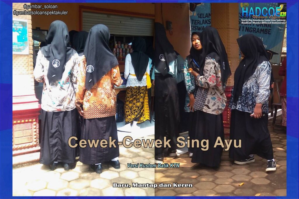 Gambar Soloan Spektakuler – Gambar SMA Soloan Spektakuler Versi Kustom Batik KTN 64 A