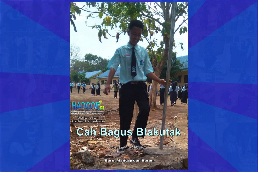 Gambar Soloan Spektakuler Versi Putra – SMA Soloan Spektakuler Cover Biru Hitam MIX 65 B