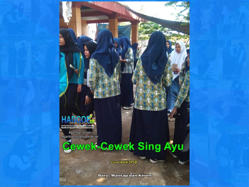 Gambar Soloan Spektakuler HAEMOF – Gambar SMA Soloan Spektakuler Cover Batik SPSB Lawas 4-58 A