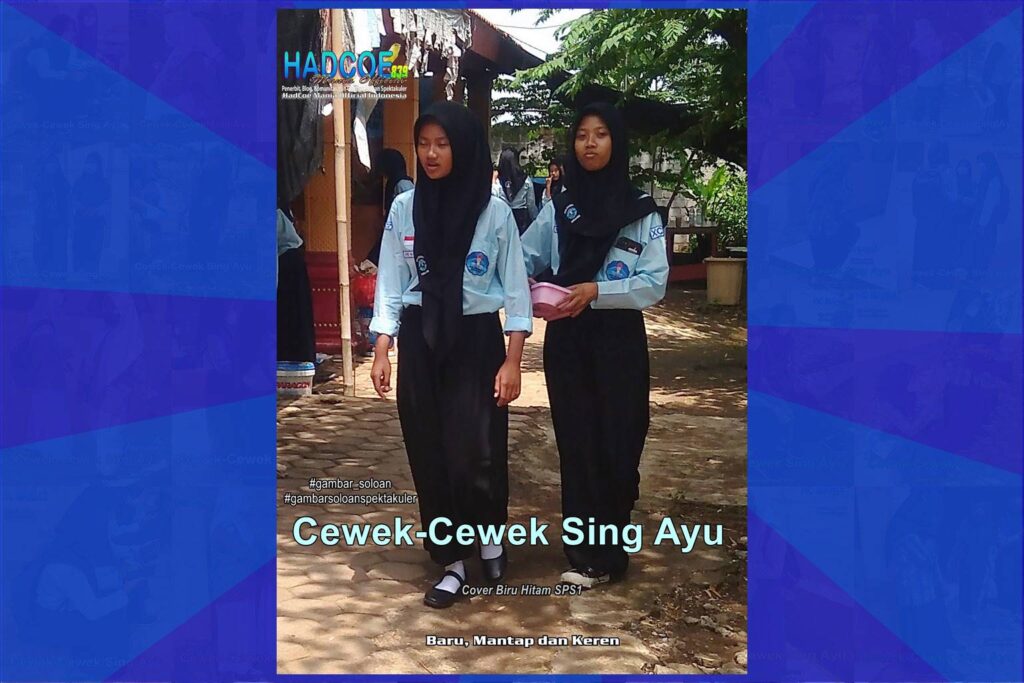 Gambar Soloan Spektakuler – Gambar SMA Soloan Spektakuler Cover Biru Hitam SPS1 66 A