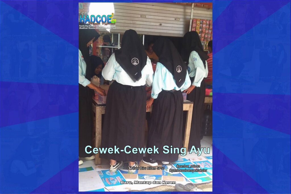 Gambar Soloan Spektakuler – Gambar SMA Soloan Spektakuler Cover Biru Hitam SPS1 66 A
