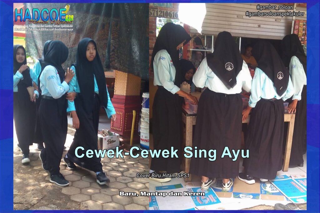 Gambar Soloan Spektakuler – Gambar SMA Soloan Spektakuler Cover Biru Hitam SPS1 66 A