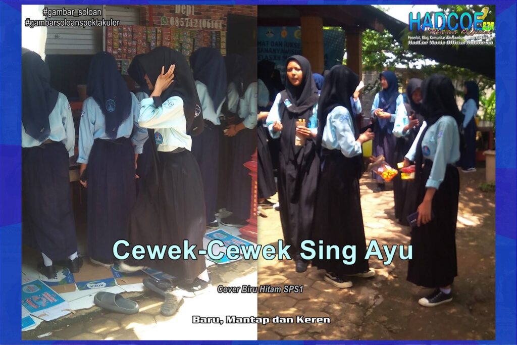 Gambar Soloan Spektakuler – Gambar SMA Soloan Spektakuler Cover Biru Hitam SPS1 66 A