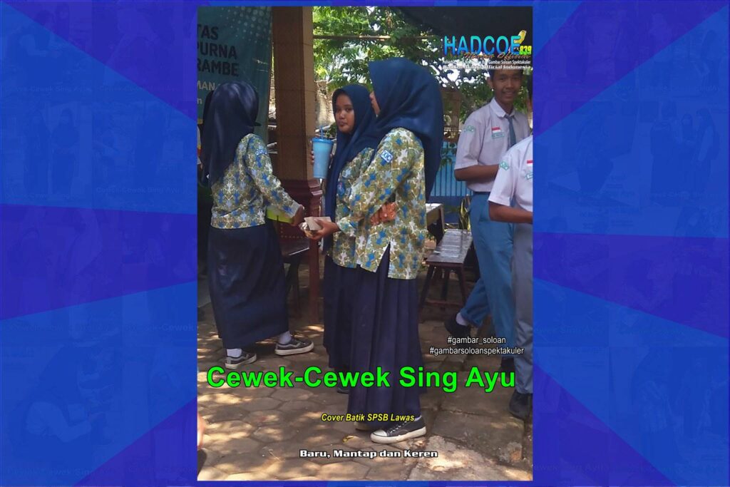 Gambar Soloan Spektakuler – Gambar SMA Soloan Spektakuler Cover Batik SPSB Lawas 66 A