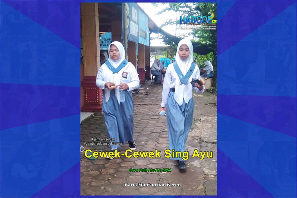 Gambar Soloan Spektakuler – Gambar SMA Soloan Spektakuler Cover Putih Abu-Abu SPSA 68