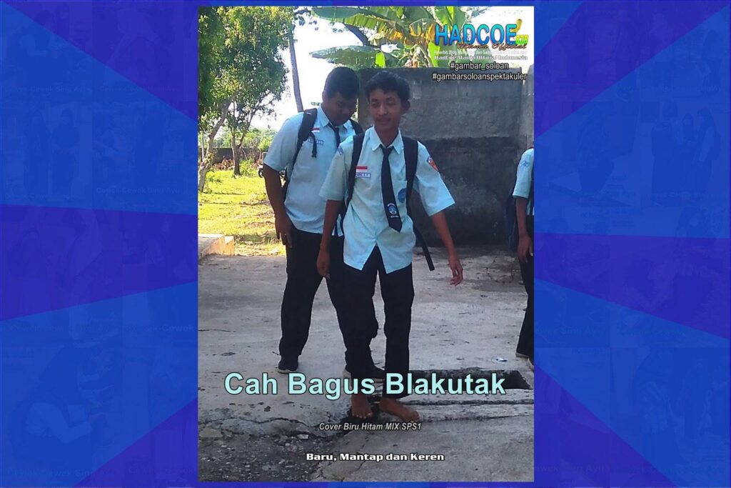 Gambar Soloan Spektakuler Versi Putra – Gambar SMA Soloan Spektakuler Cover Biru Hitam MIX SPS1 001-03