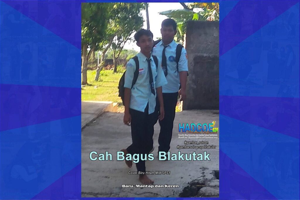 Gambar Soloan Spektakuler Versi Putra – Gambar SMA Soloan Spektakuler Cover Biru Hitam MIX SPS1 001-03