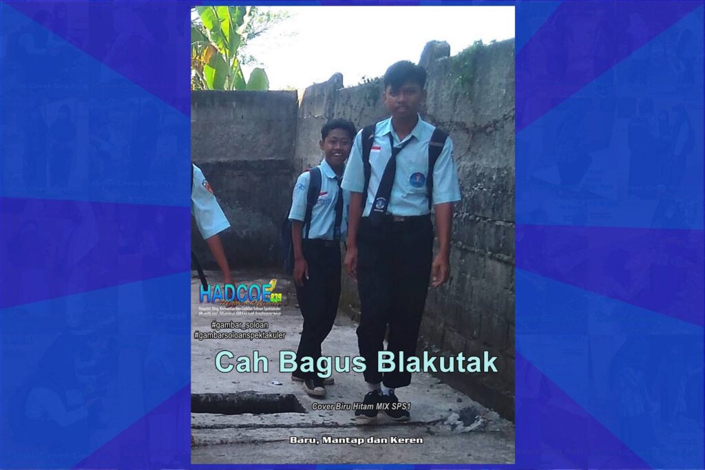 Gambar Soloan Spektakuler Versi Putra – Gambar SMA Soloan Spektakuler Cover Biru Hitam MIX SPS1 001-03