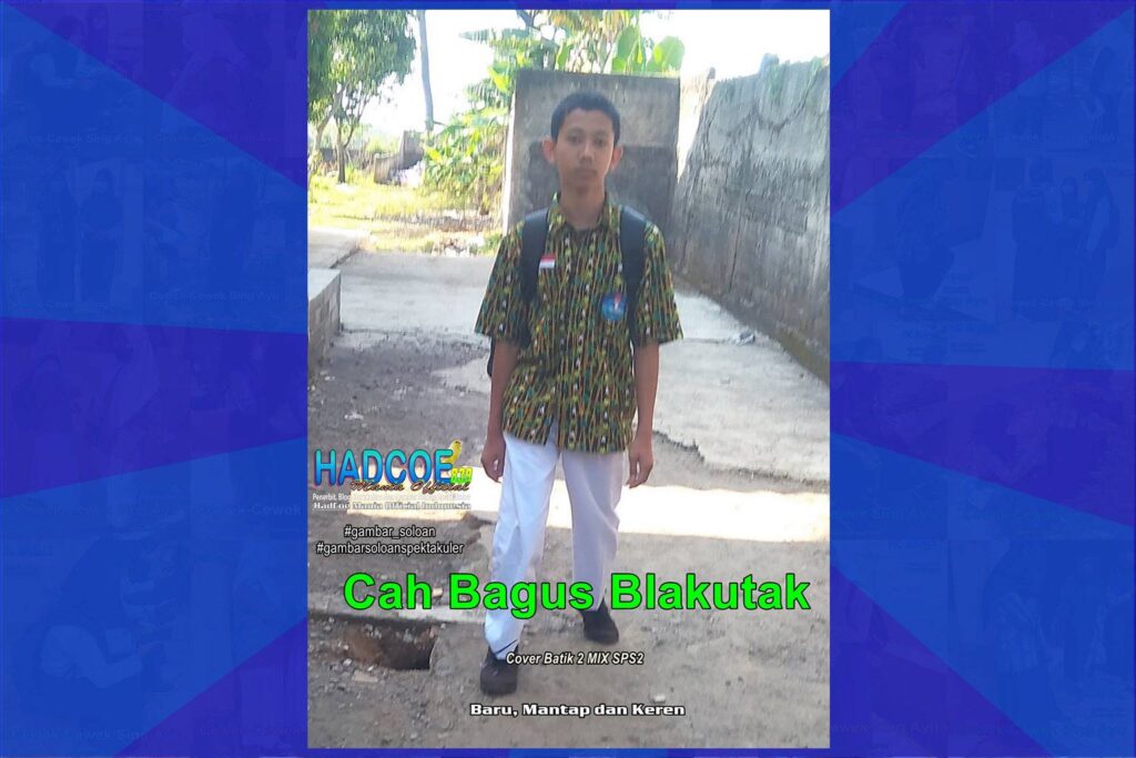 Gambar Soloan Spektakuler Versi Putra – Gambar SMA Soloan Spektakuler Cover Batik 2 MIX SPS2 001-04