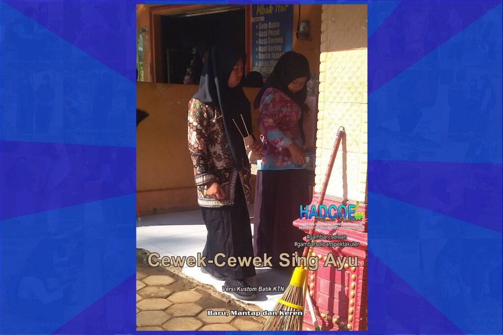 Gambar Soloan Spektakuler – Gambar SMA Soloan Spektakuler Versi Kustom Batik KTN 001-08