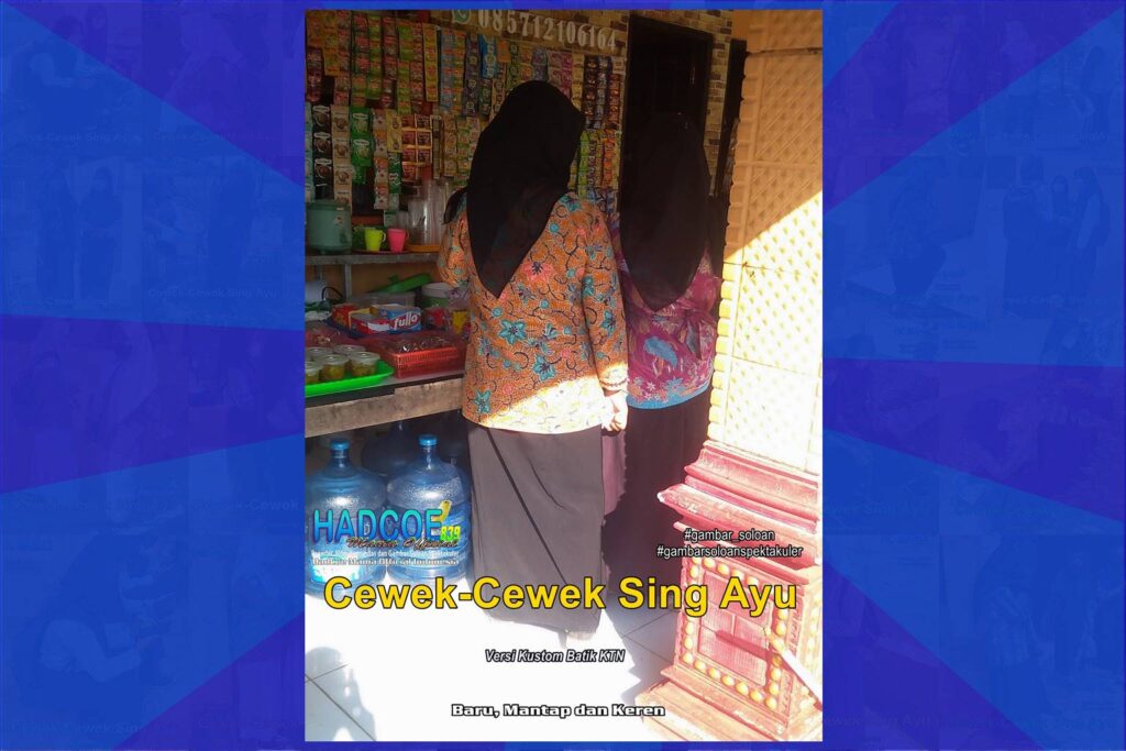 Gambar Soloan Spektakuler – Gambar SMA Soloan Spektakuler Versi Kustom Batik KTN 001-08