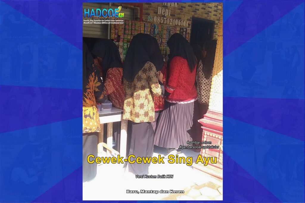 Gambar Soloan Spektakuler – Gambar SMA Soloan Spektakuler Versi Kustom Batik KTN 001-08