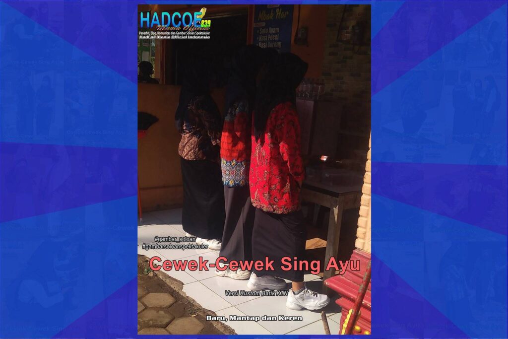 Gambar Soloan Spektakuler – Gambar SMA Soloan Spektakuler Versi Kustom Batik KTN 001-08