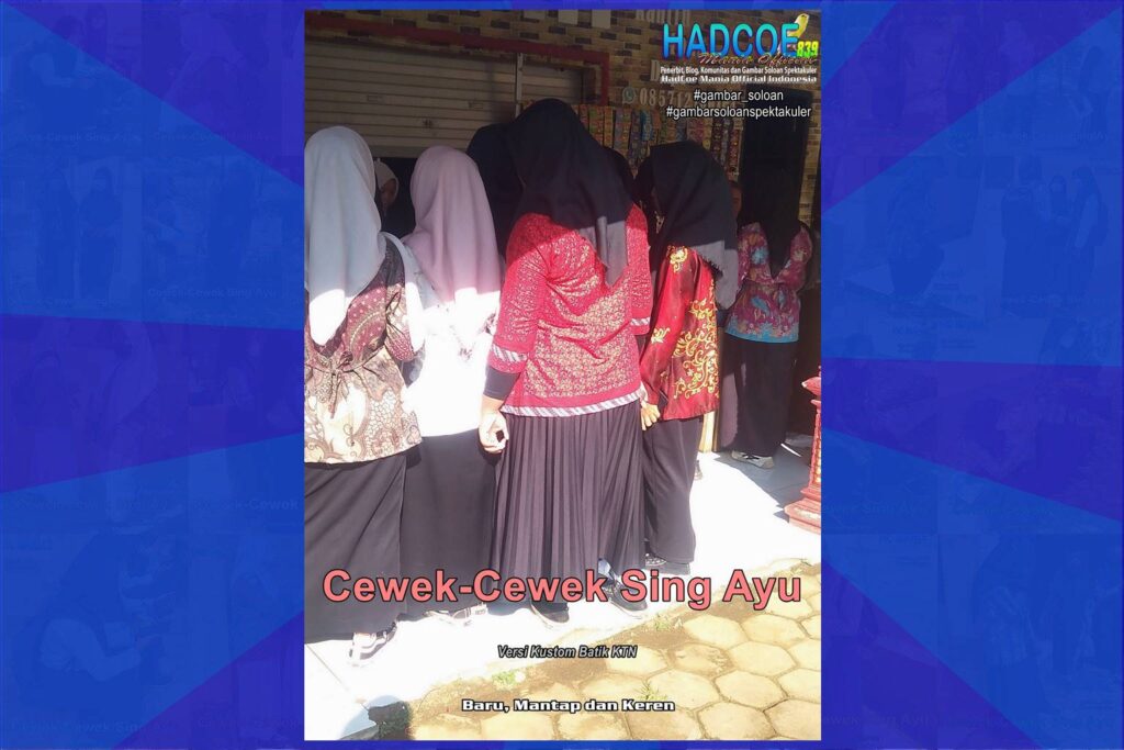 Gambar Soloan Spektakuler – Gambar SMA Soloan Spektakuler Versi Kustom Batik KTN 001-08