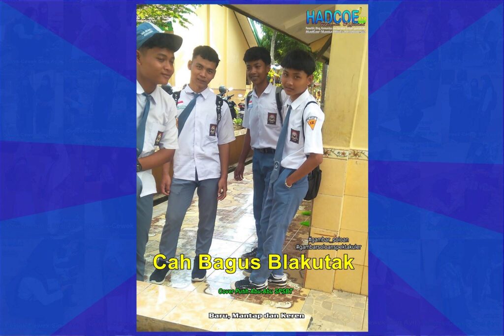 Gambar Soloan Spektakuler Versi Putra –SMA Soloan Spektakuler Cover Putih Abu-Abu SPSBT 001-09