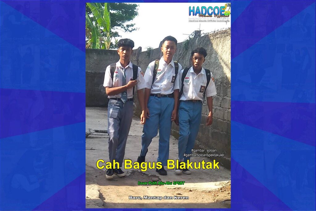 Gambar Soloan Spektakuler Versi Putra –SMA Soloan Spektakuler Cover Putih Abu-Abu SPSBT 001-09