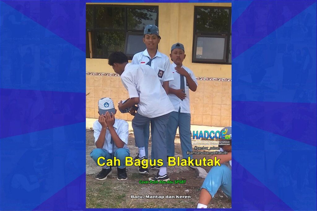 Gambar Soloan Spektakuler Versi Putra –SMA Soloan Spektakuler Cover Putih Abu-Abu SPSBT 001-09