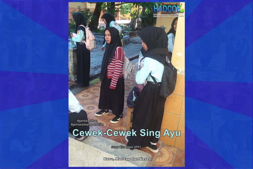 Gambar Soloan Spektakuler – Gambar SMA Soloan Spektakuler Cover Biru Hitam SPS1 001-10