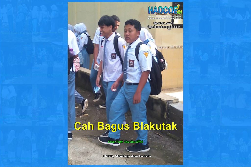 Gambar Soloan Spektakuler Versi Putra – SMA Soloan Spektakuler Cover Putih Abu-Abu SPSA 003-01