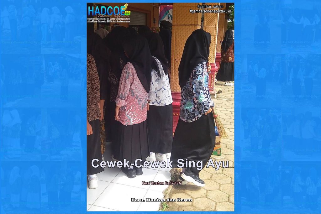 Gambar Soloan Spektakuler – SMA Soloan Spektakuler Versi Kustom Batik KTN 003-05